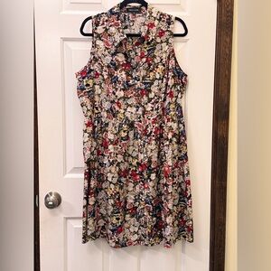 Floral Sleeveless Dress
